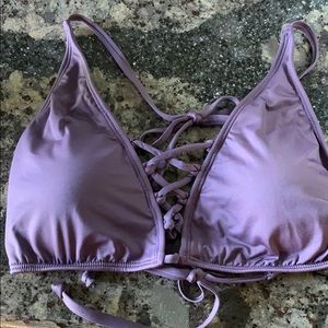 Lavender bikini top